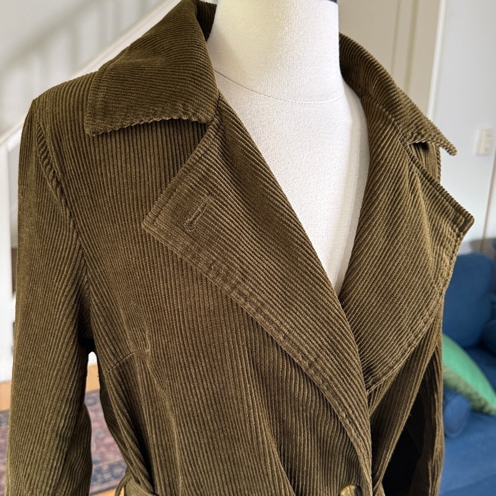 BDG Hailey Corduroy Trench Coat NWT Size Small - Picture 4 of 15